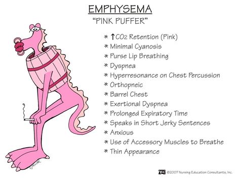 cupcakern: COPD- Emphysema “Pink puffer”